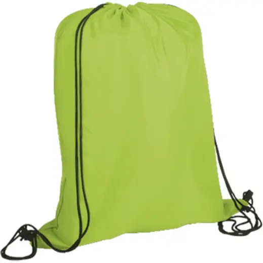 Lightweight Drawstring Bag 210D Lime